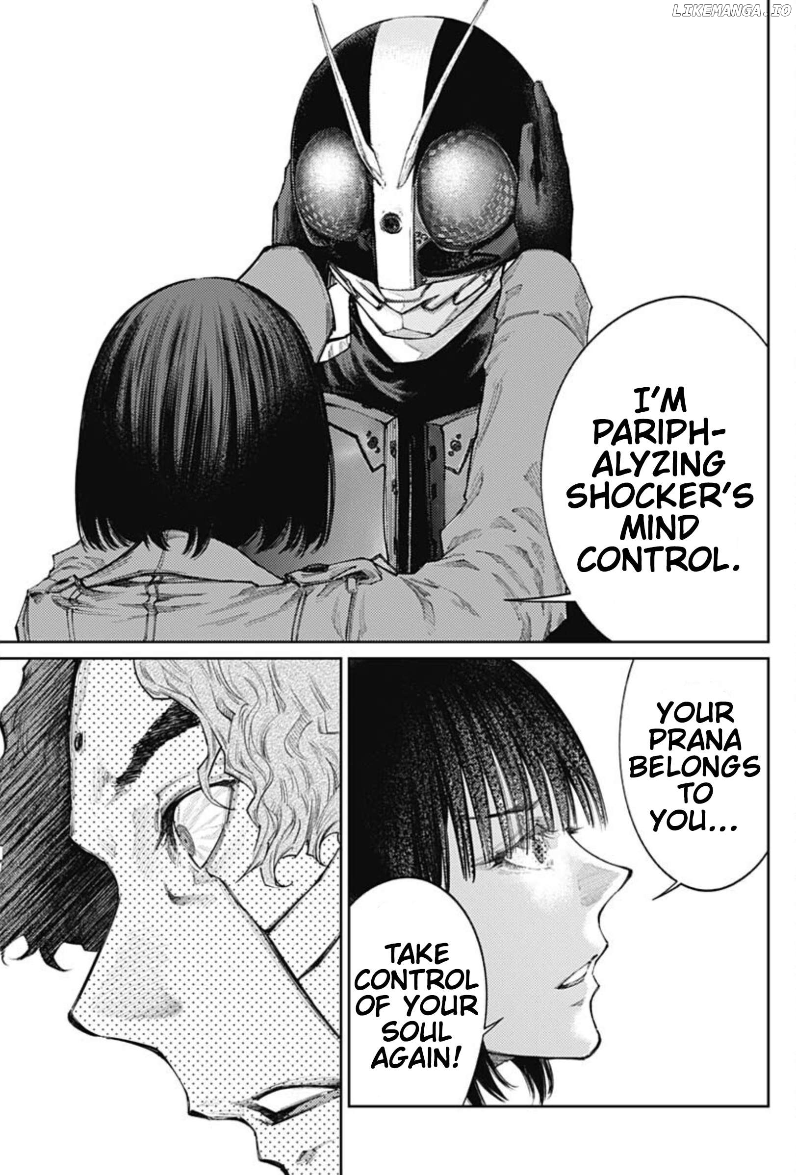 There is no true peace in this world -Shin Kamen Rider SHOCKER SIDE- Chapter 78 - page 5