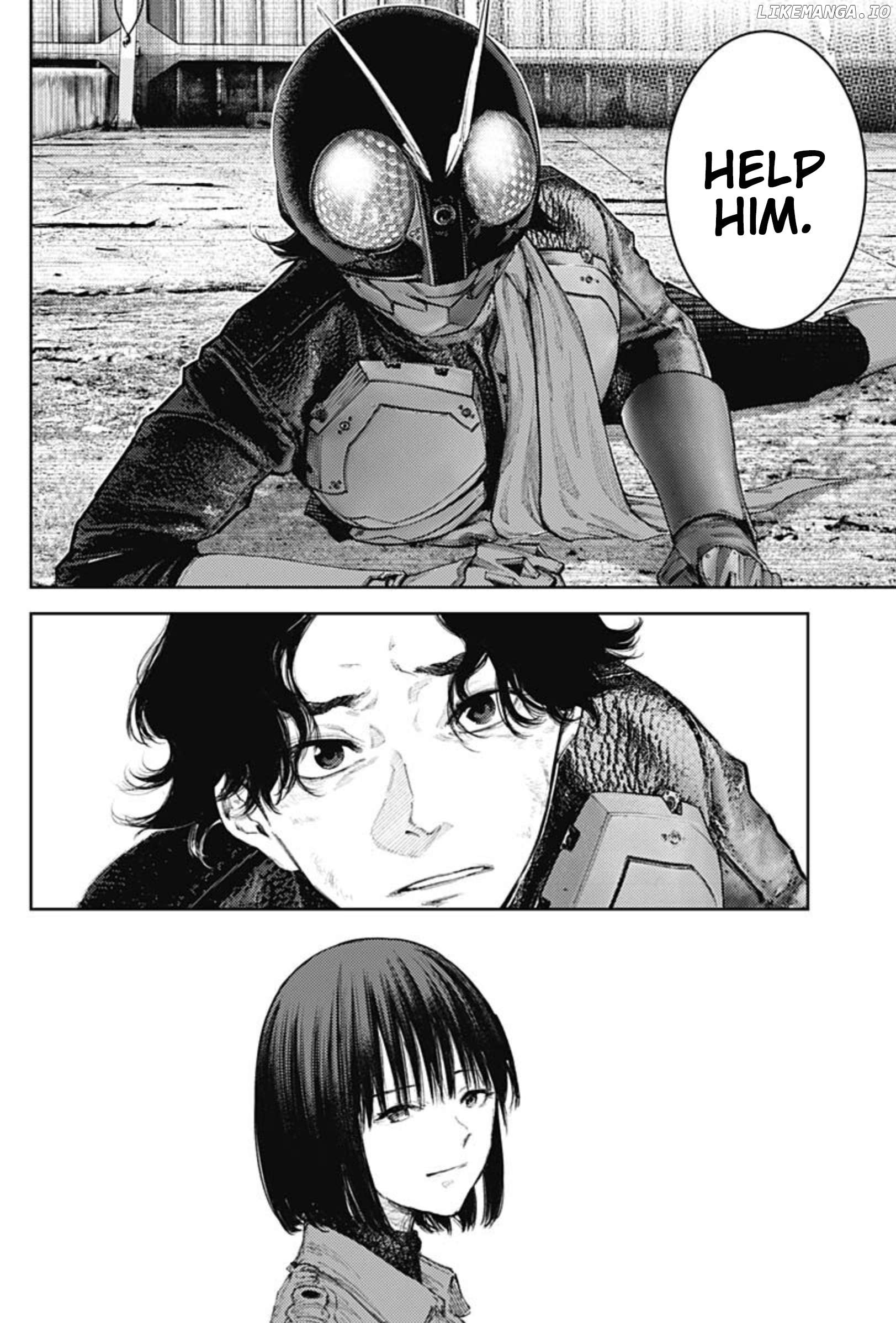 There is no true peace in this world -Shin Kamen Rider SHOCKER SIDE- Chapter 78 - page 8