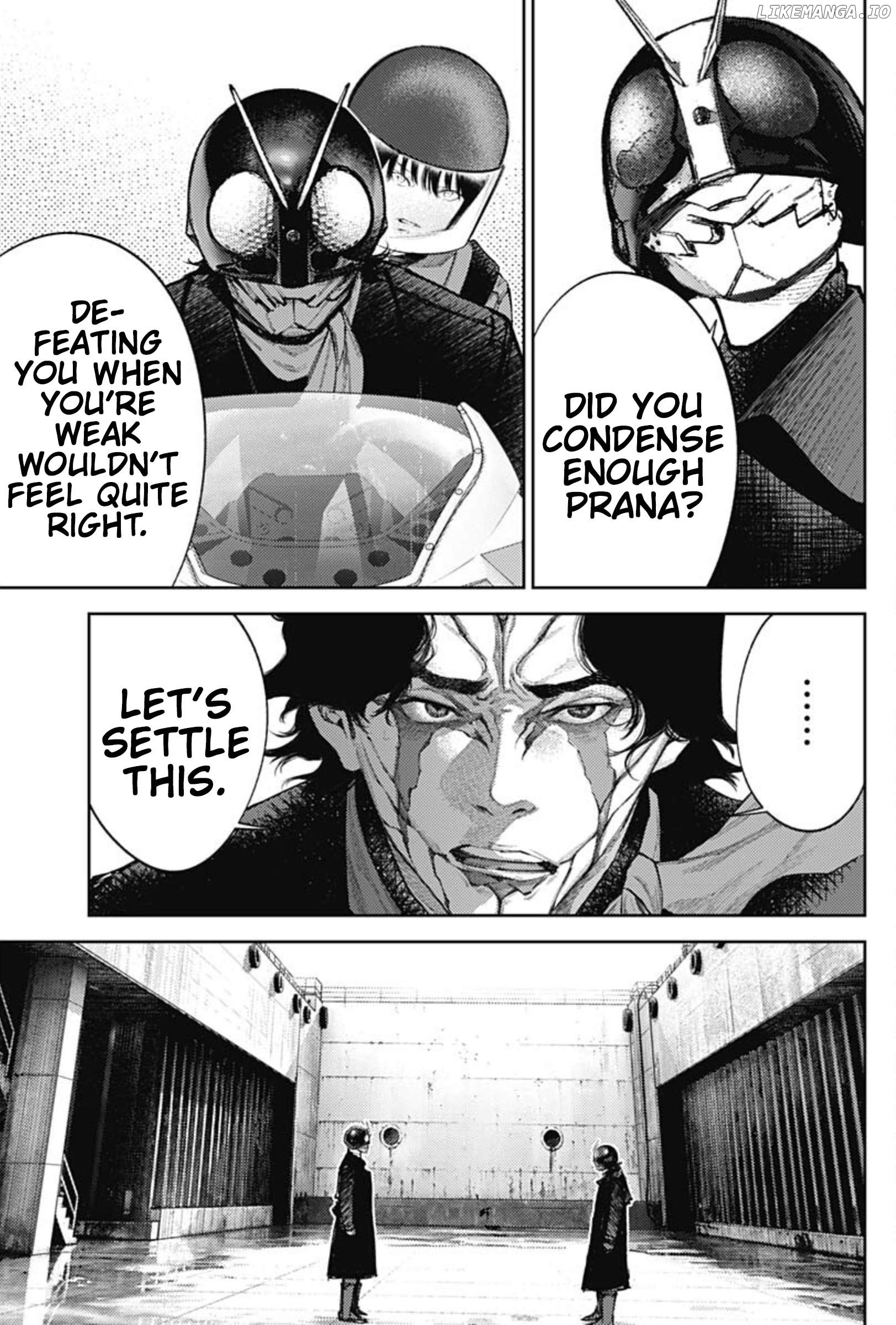 There is no true peace in this world -Shin Kamen Rider SHOCKER SIDE- Chapter 79 - page 11
