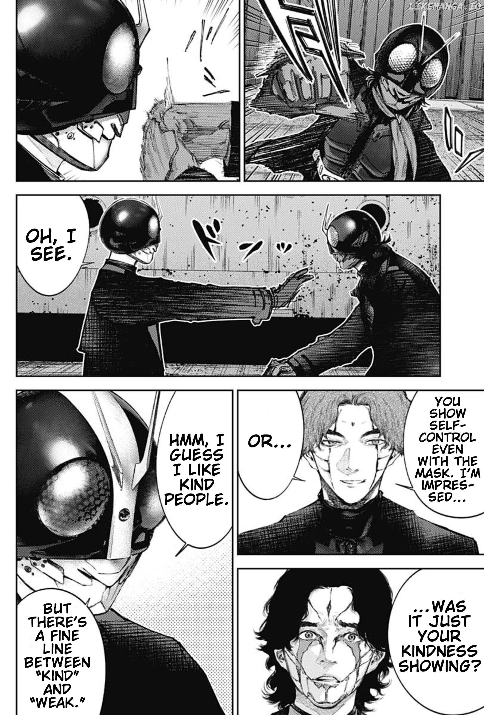 There is no true peace in this world -Shin Kamen Rider SHOCKER SIDE- Chapter 79 - page 12