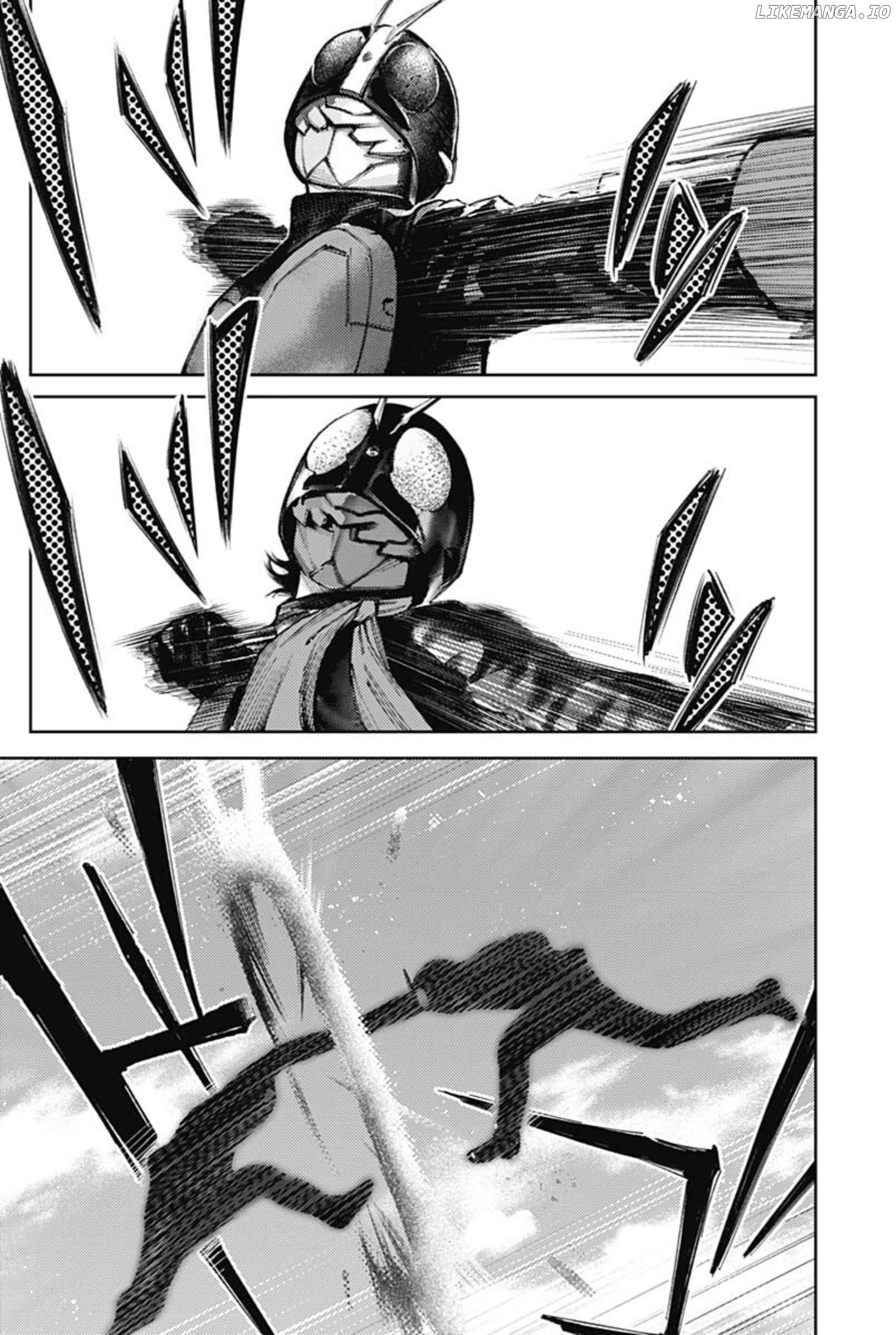 There is no true peace in this world -Shin Kamen Rider SHOCKER SIDE- Chapter 79 - page 14
