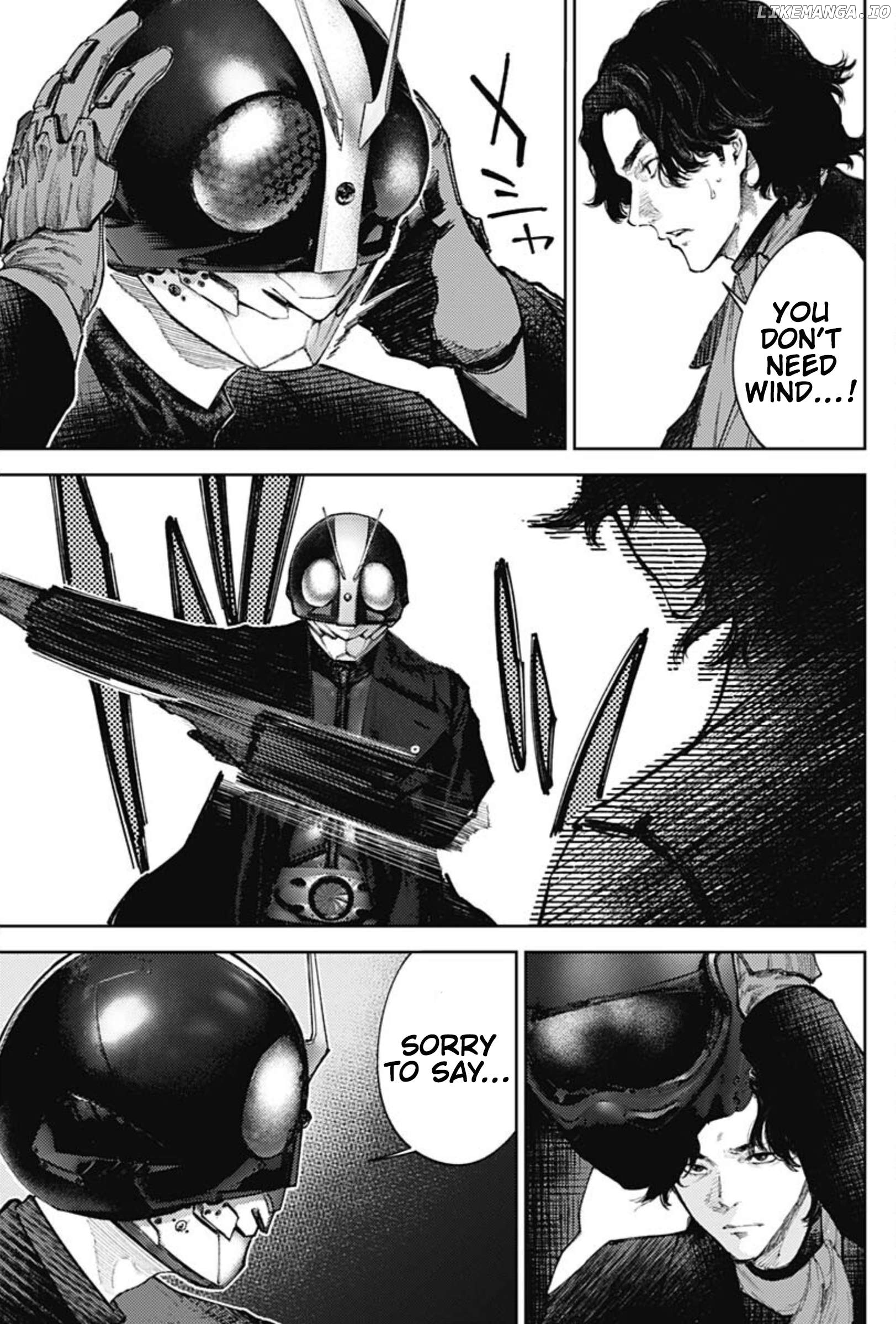There is no true peace in this world -Shin Kamen Rider SHOCKER SIDE- Chapter 79 - page 7