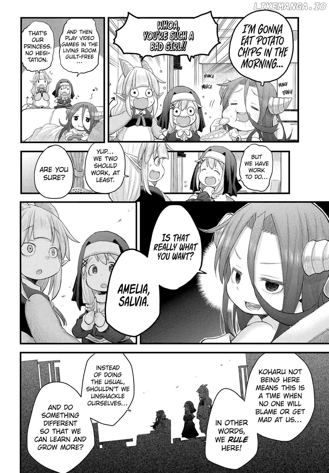 Ms. Corporate Slave Wants To Be Healed By A Loli Spirit Chapter 127 - page 10