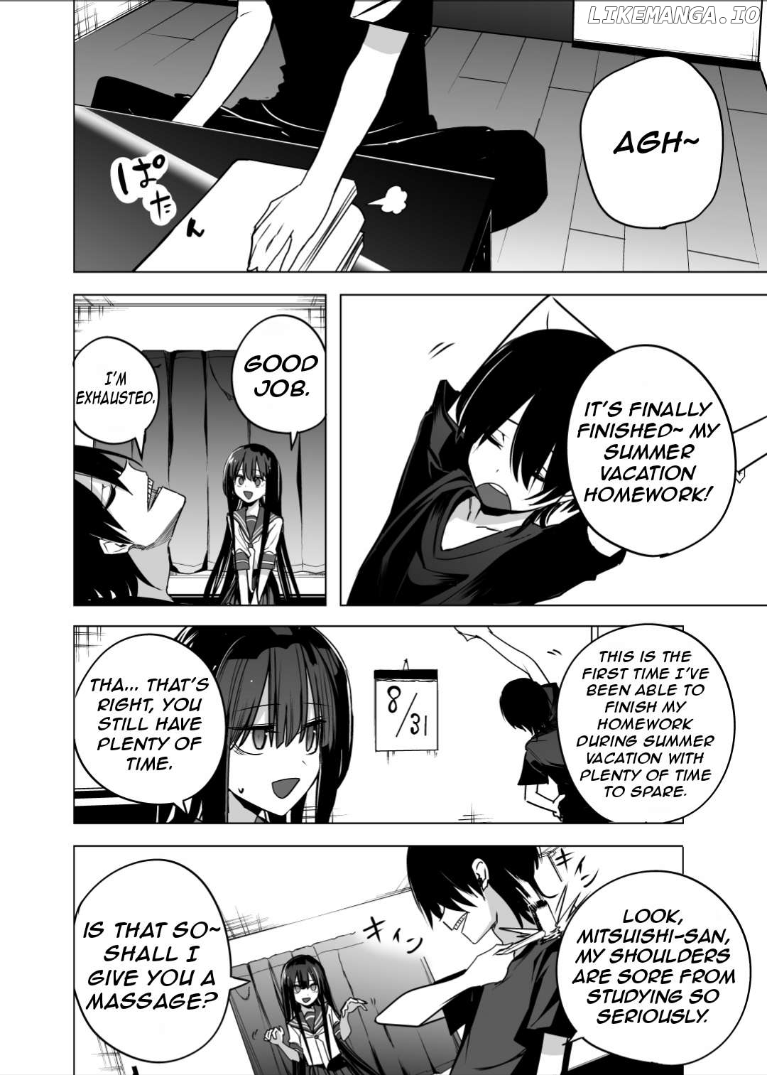 Mitsuishi-San Is Being Weird This Year Chapter 39 - page 4