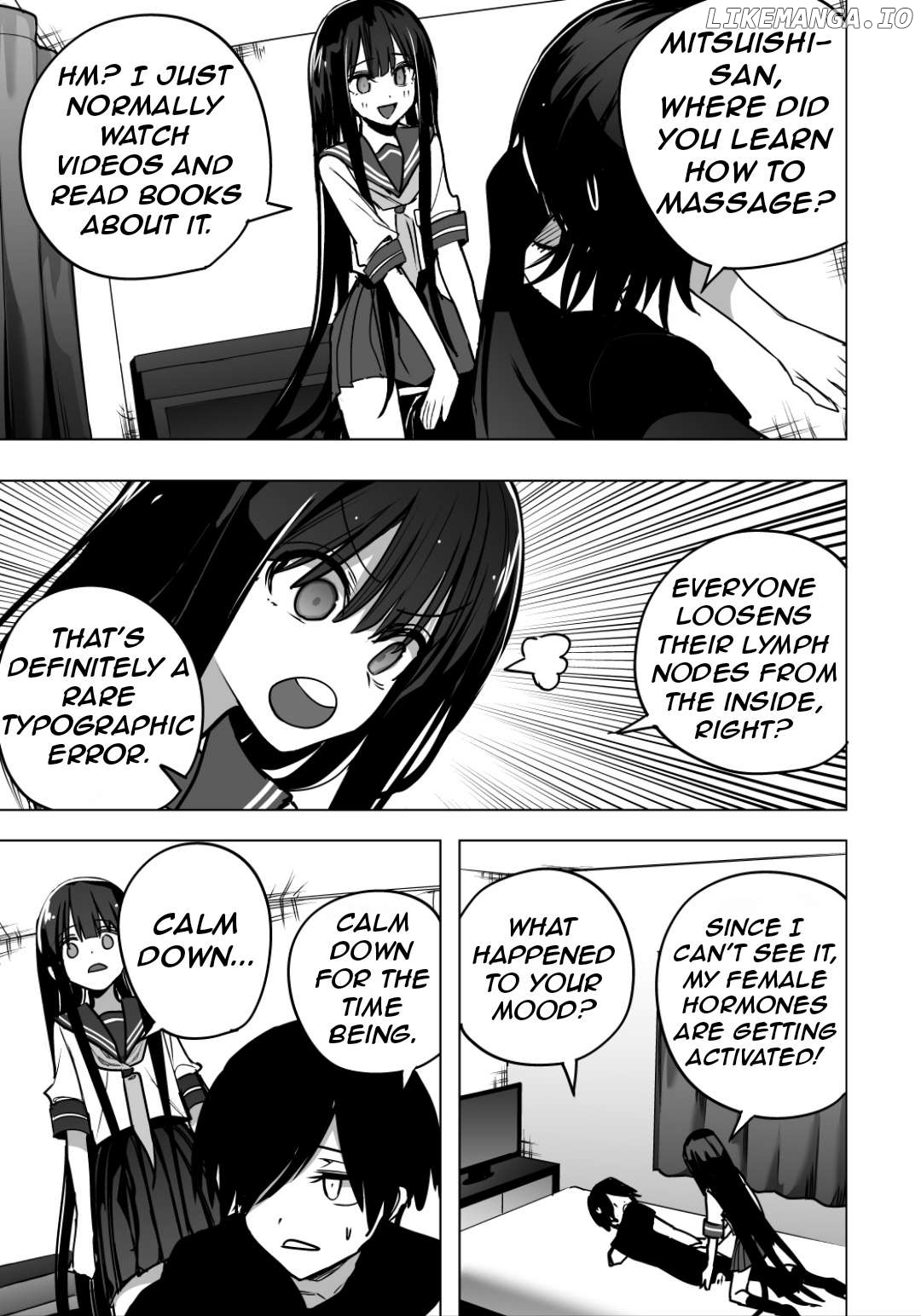 Mitsuishi-San Is Being Weird This Year Chapter 39 - page 8