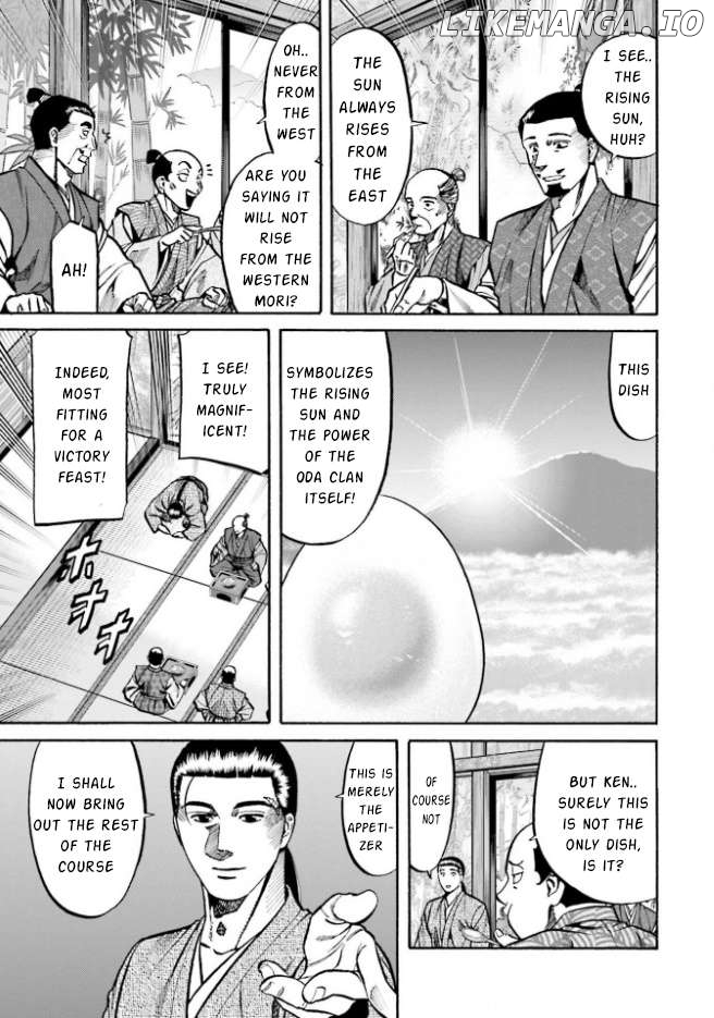 Nobunaga no Chef Chapter 208 - page 15