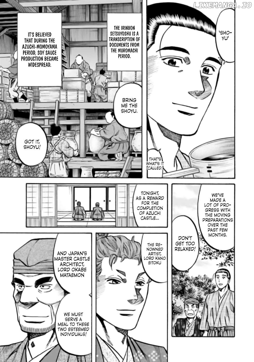 Nobunaga no Chef Chapter 214 - page 14