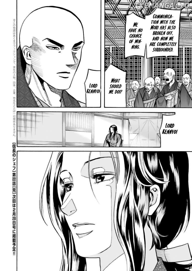 Nobunaga no Chef Chapter 222 - page 23