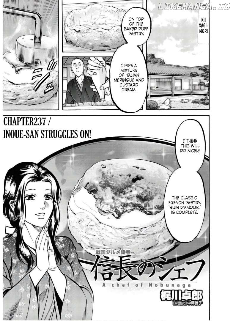 Nobunaga no Chef Chapter 237 - page 2