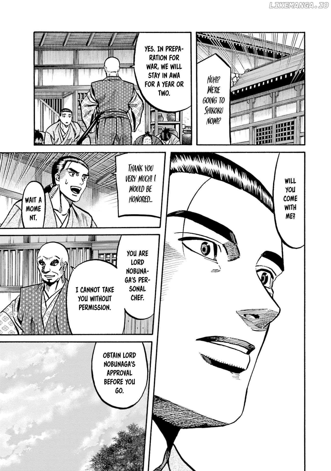 Nobunaga no Chef Chapter 253 - page 16