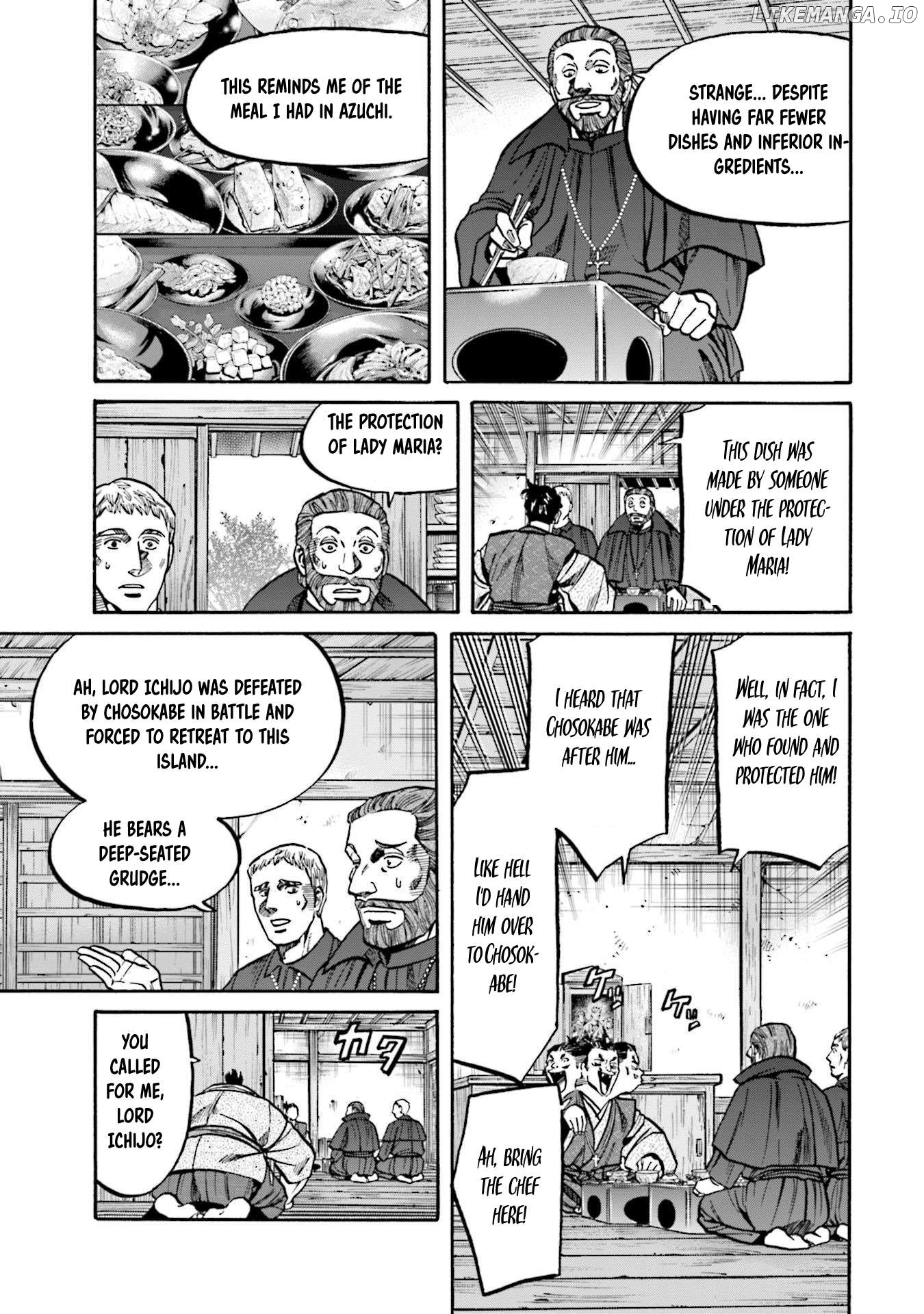 Nobunaga no Chef Chapter 253 - page 22