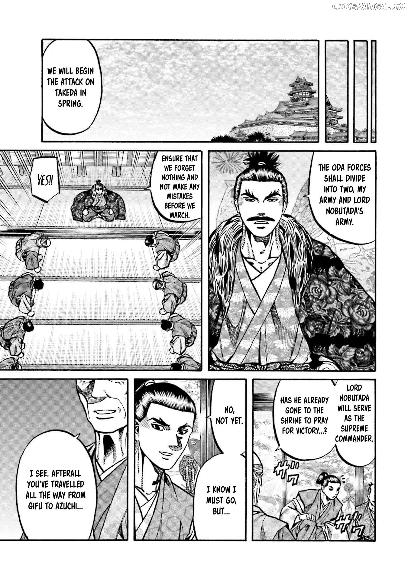 Nobunaga no Chef Chapter 254 - page 22