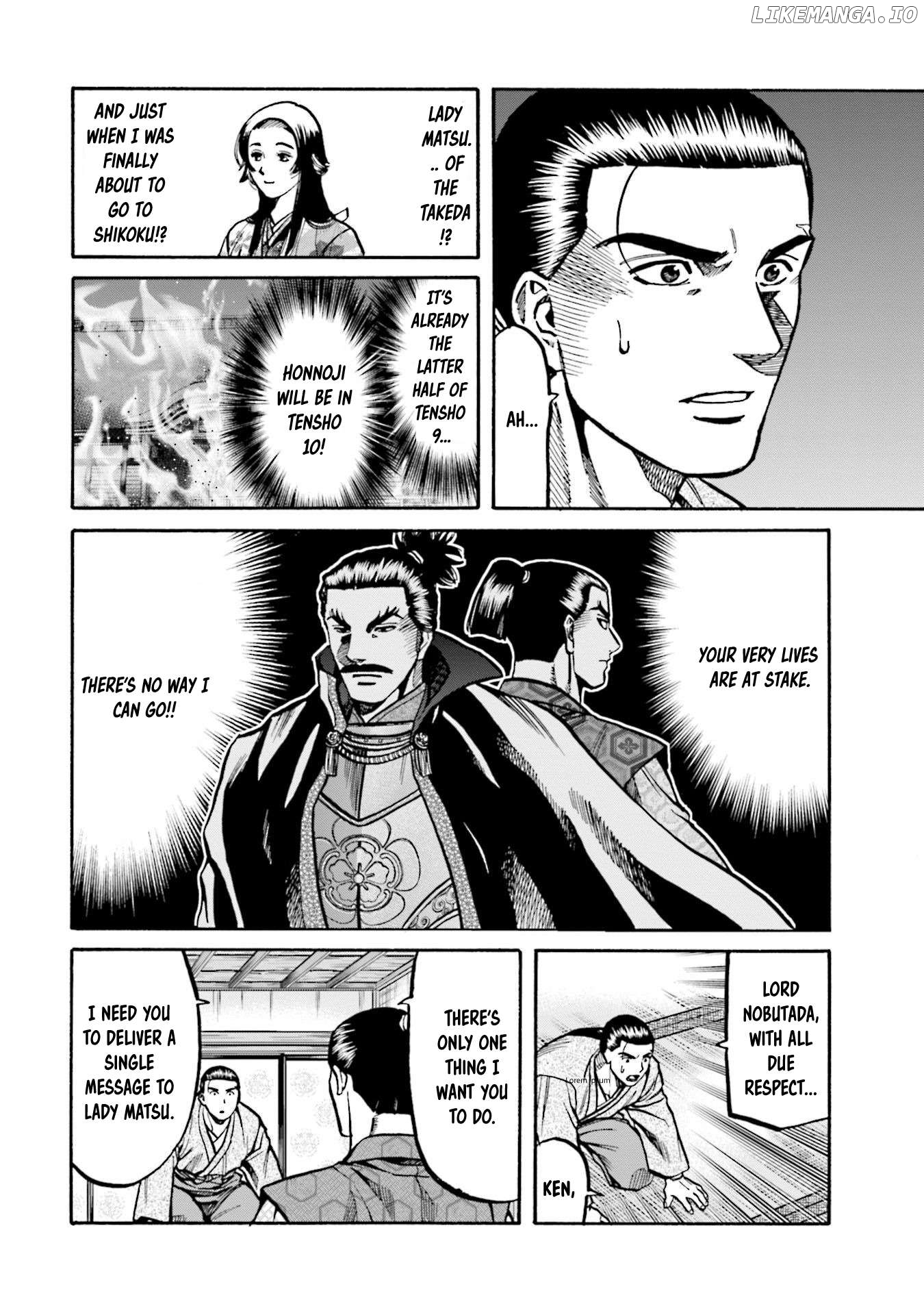 Nobunaga no Chef Chapter 254 - page 7