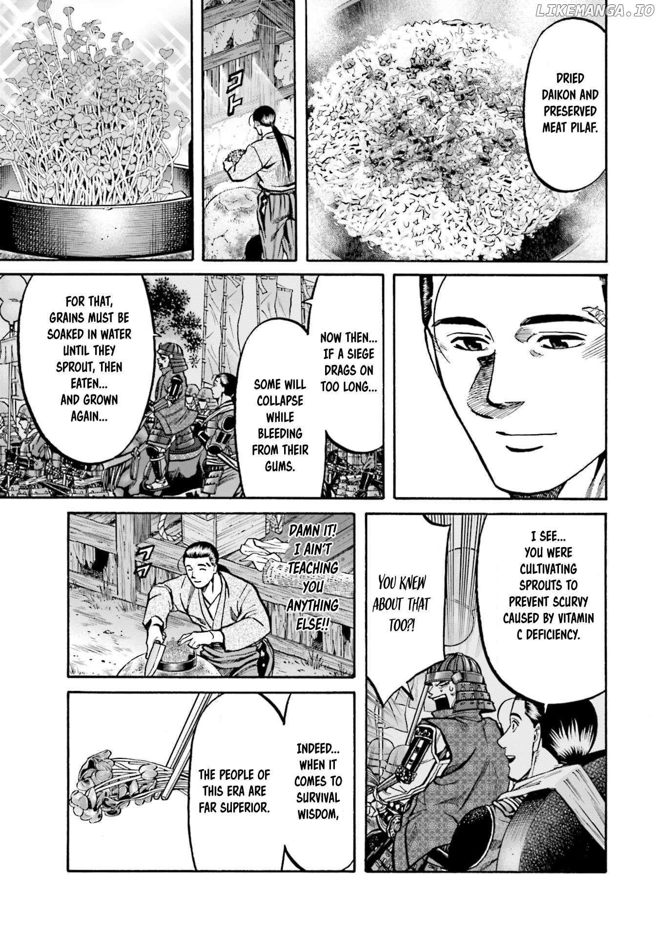 Nobunaga no Chef Chapter 255 - page 14