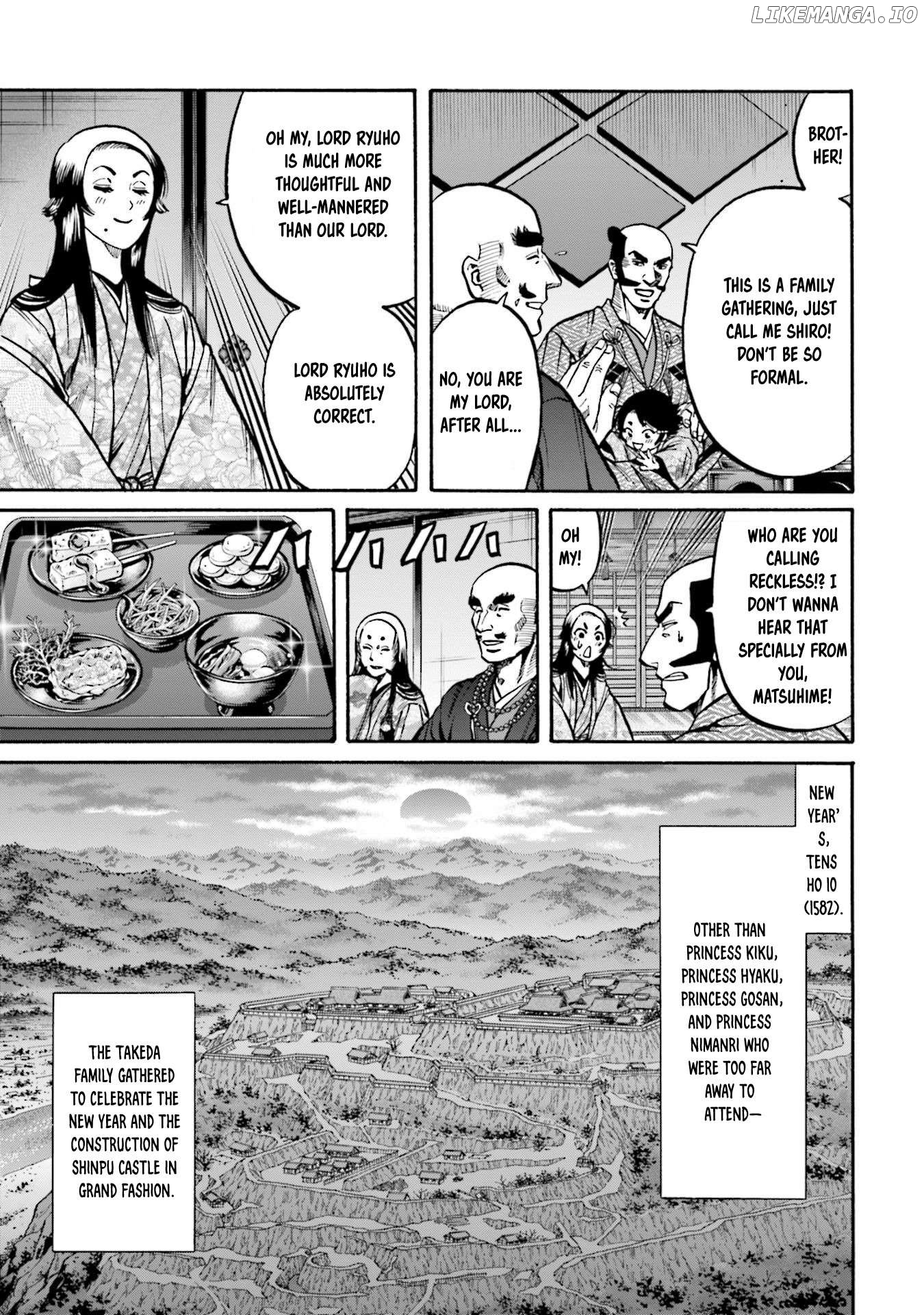 Nobunaga no Chef Chapter 256 - page 16