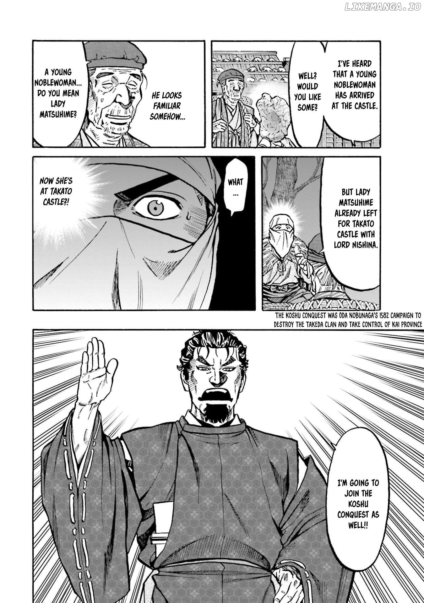 Nobunaga no Chef Chapter 257 - page 11