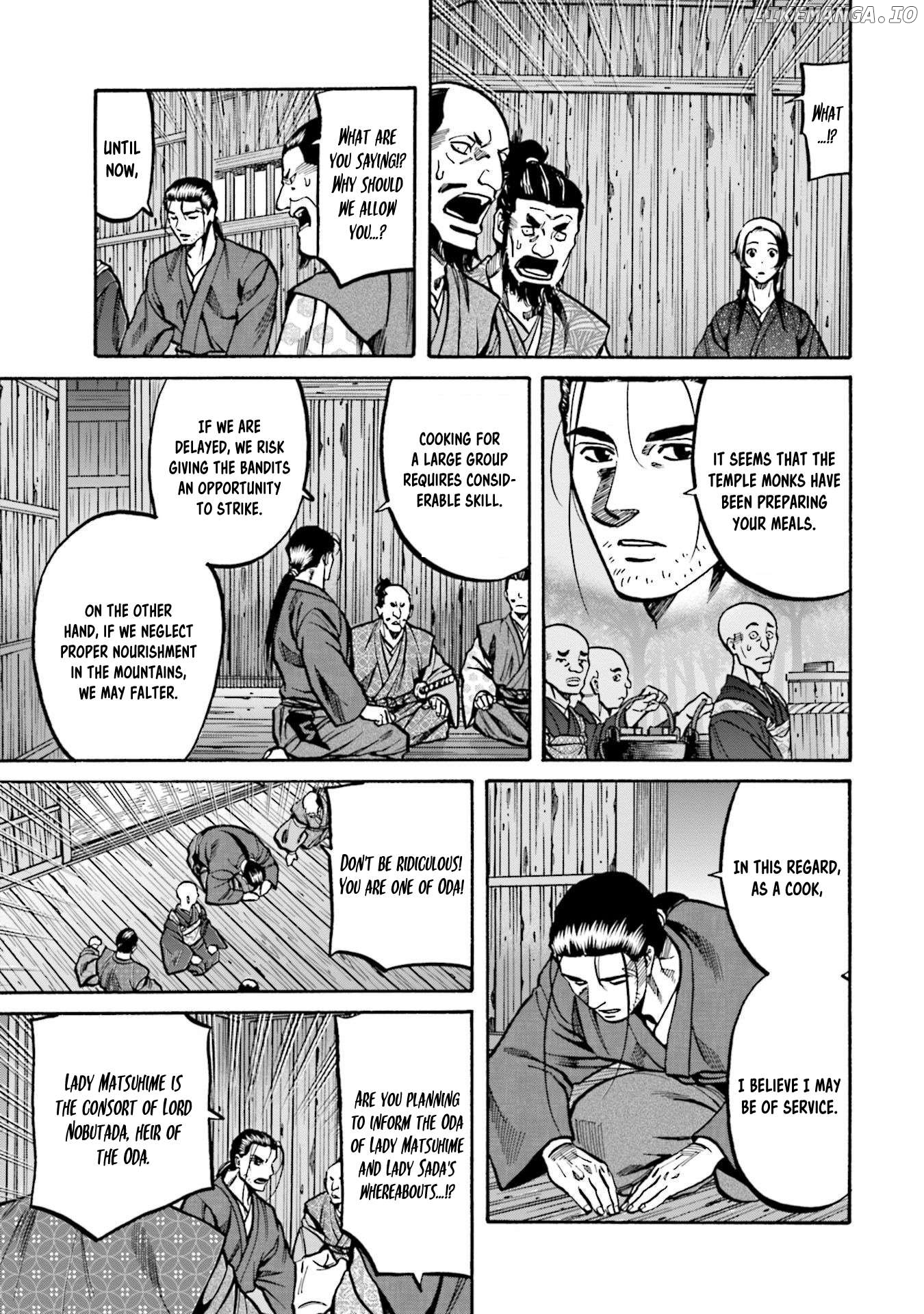 Nobunaga no Chef Chapter 264 - page 13