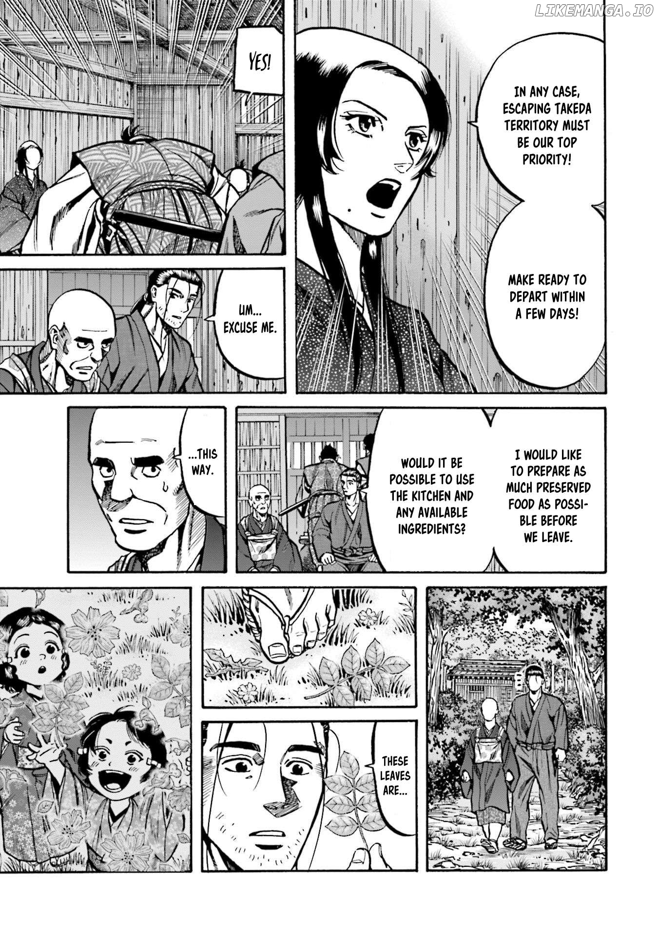 Nobunaga no Chef Chapter 264 - page 15