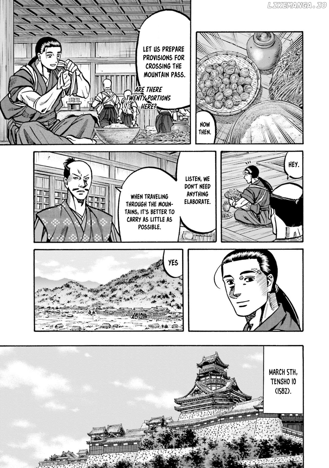 Nobunaga no Chef Chapter 265 - page 12
