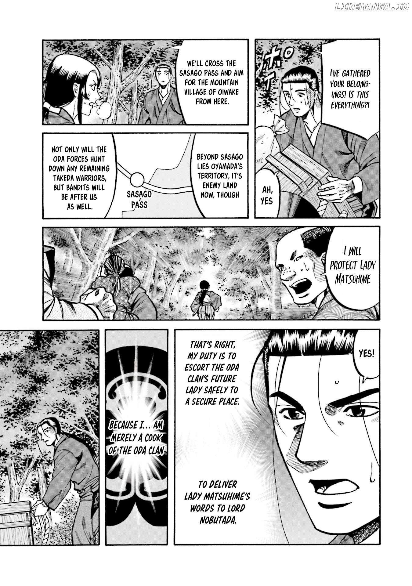Nobunaga no Chef Chapter 267 - page 19
