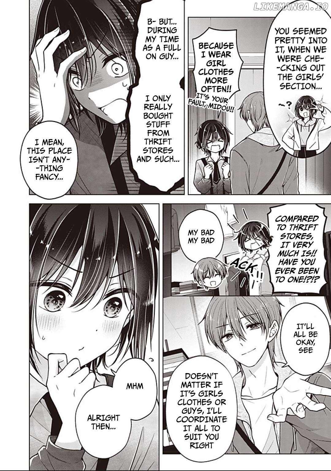 I Turned My Childhood Friend (♂) Into A Girl Chapter 95 - page 3