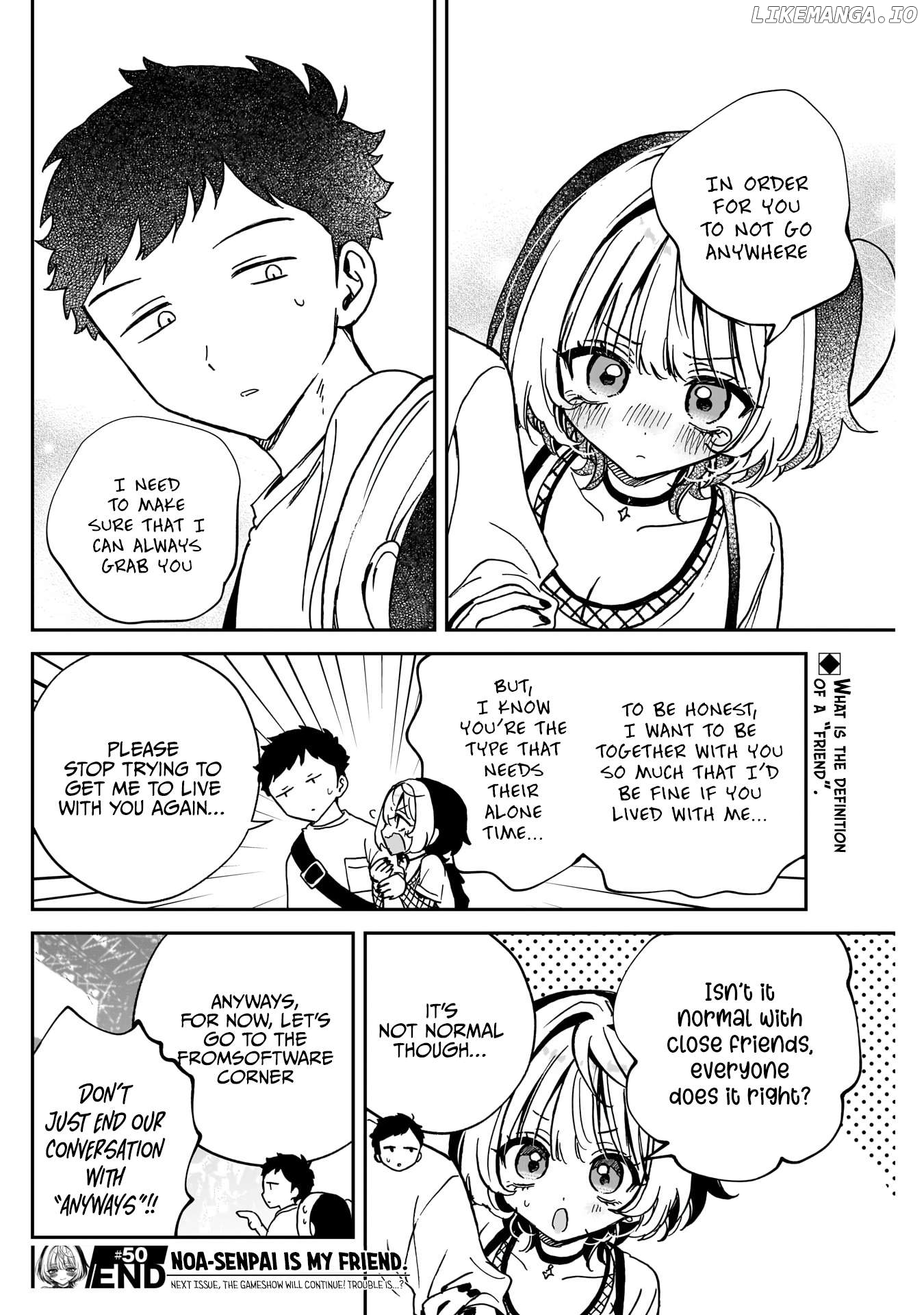 Noa-Senpai Wa Tomodachi. Chapter 50 - page 19