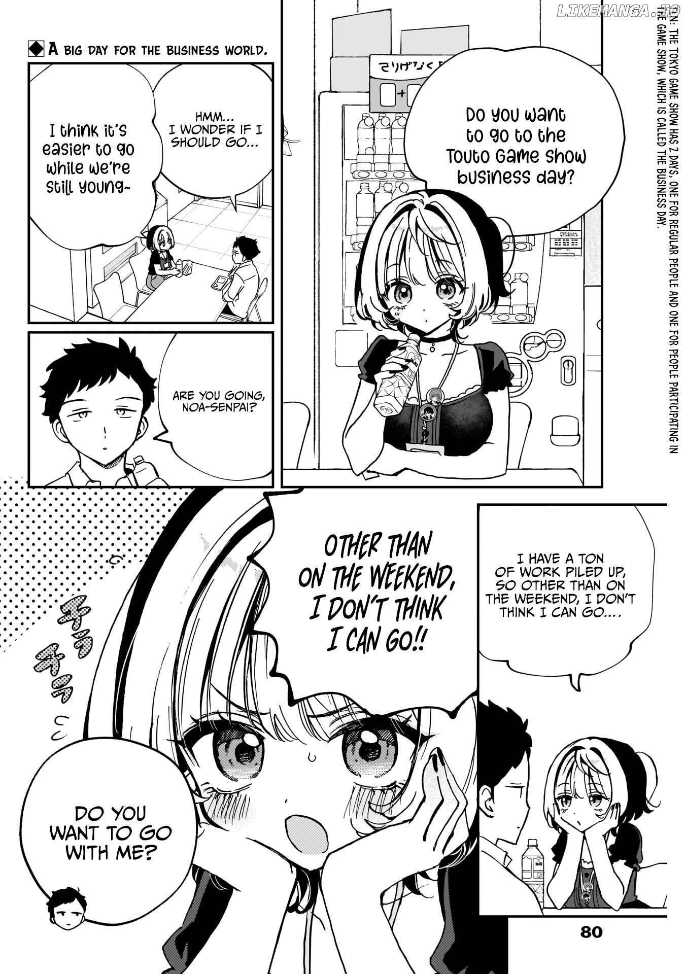 Noa-Senpai Wa Tomodachi. Chapter 50 - page 3