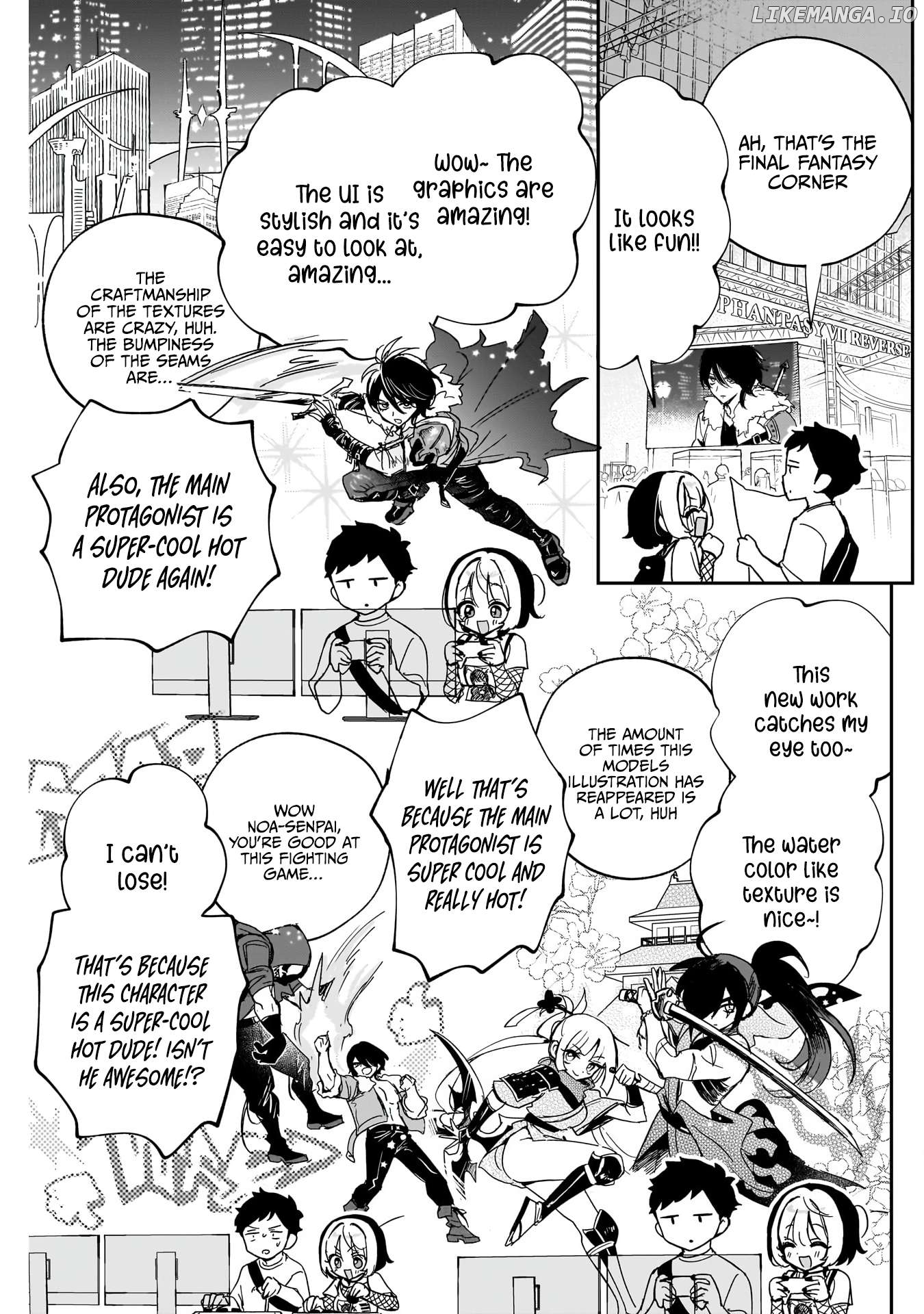 Noa-Senpai Wa Tomodachi. Chapter 50 - page 8