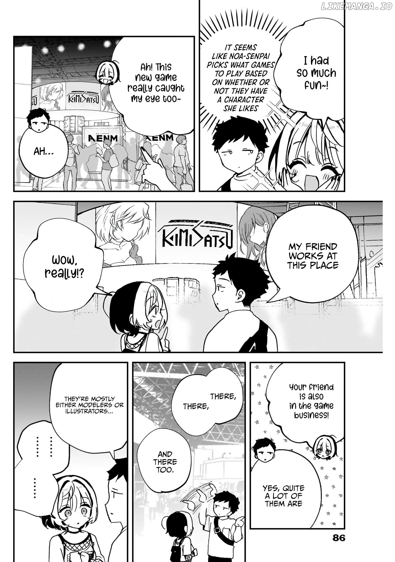 Noa-Senpai Wa Tomodachi. Chapter 50 - page 9