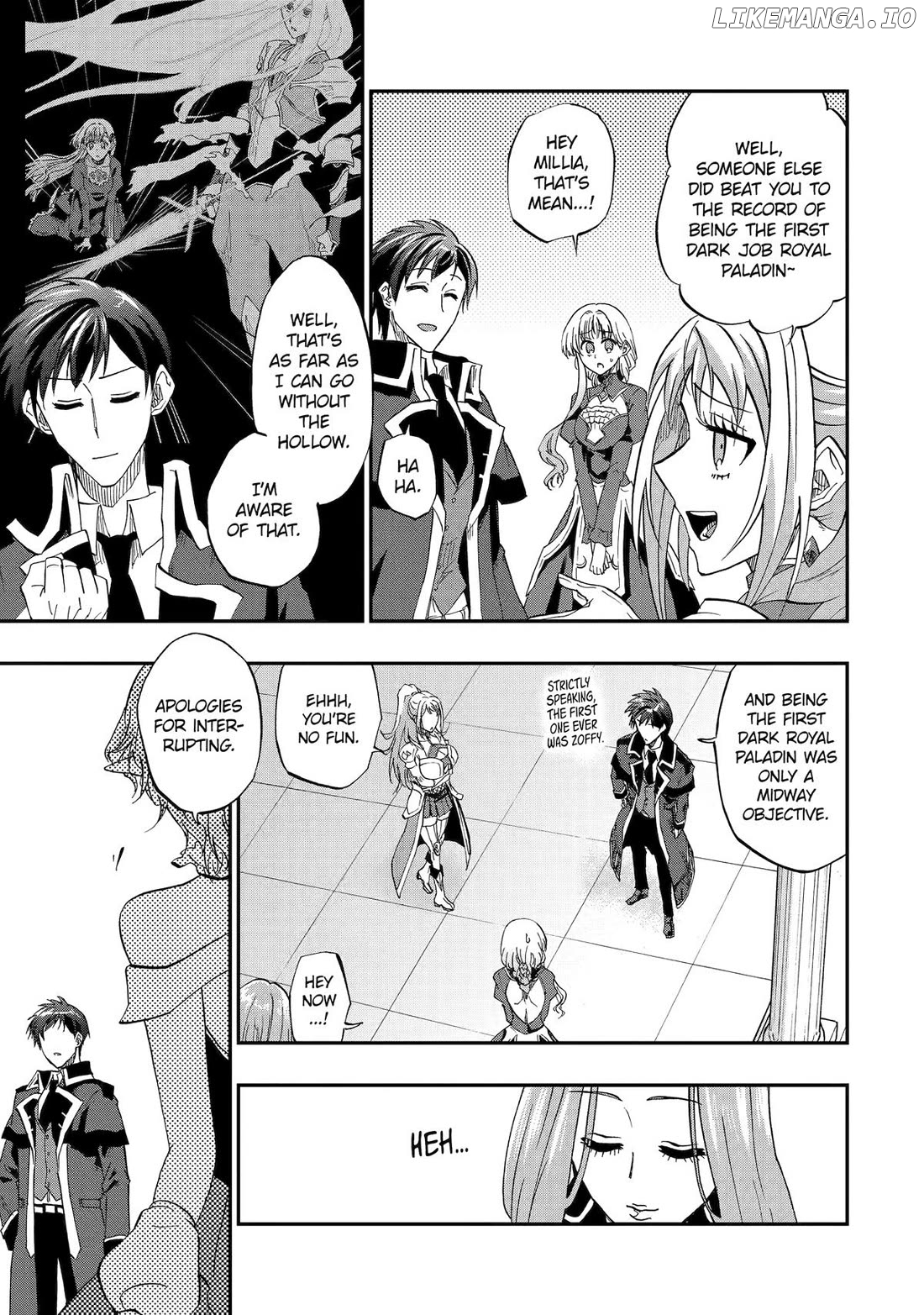 Ankoku Kishino no Ore desu Ga Saikyou no Hijiri Kishi wo Mezashimasu Chapter 75 - page 21