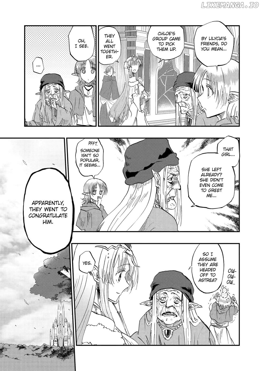 Ankoku Kishino no Ore desu Ga Saikyou no Hijiri Kishi wo Mezashimasu Chapter 75 - page 3