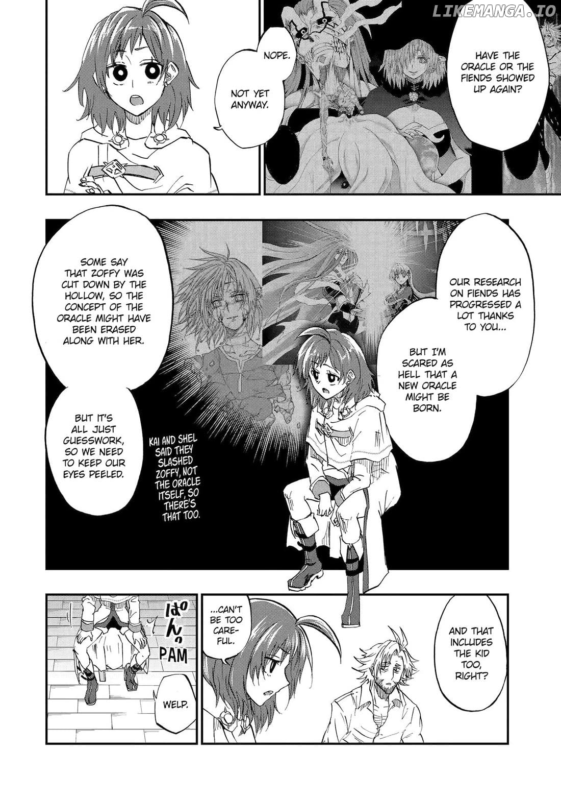 Ankoku Kishino no Ore desu Ga Saikyou no Hijiri Kishi wo Mezashimasu Chapter 75 - page 7
