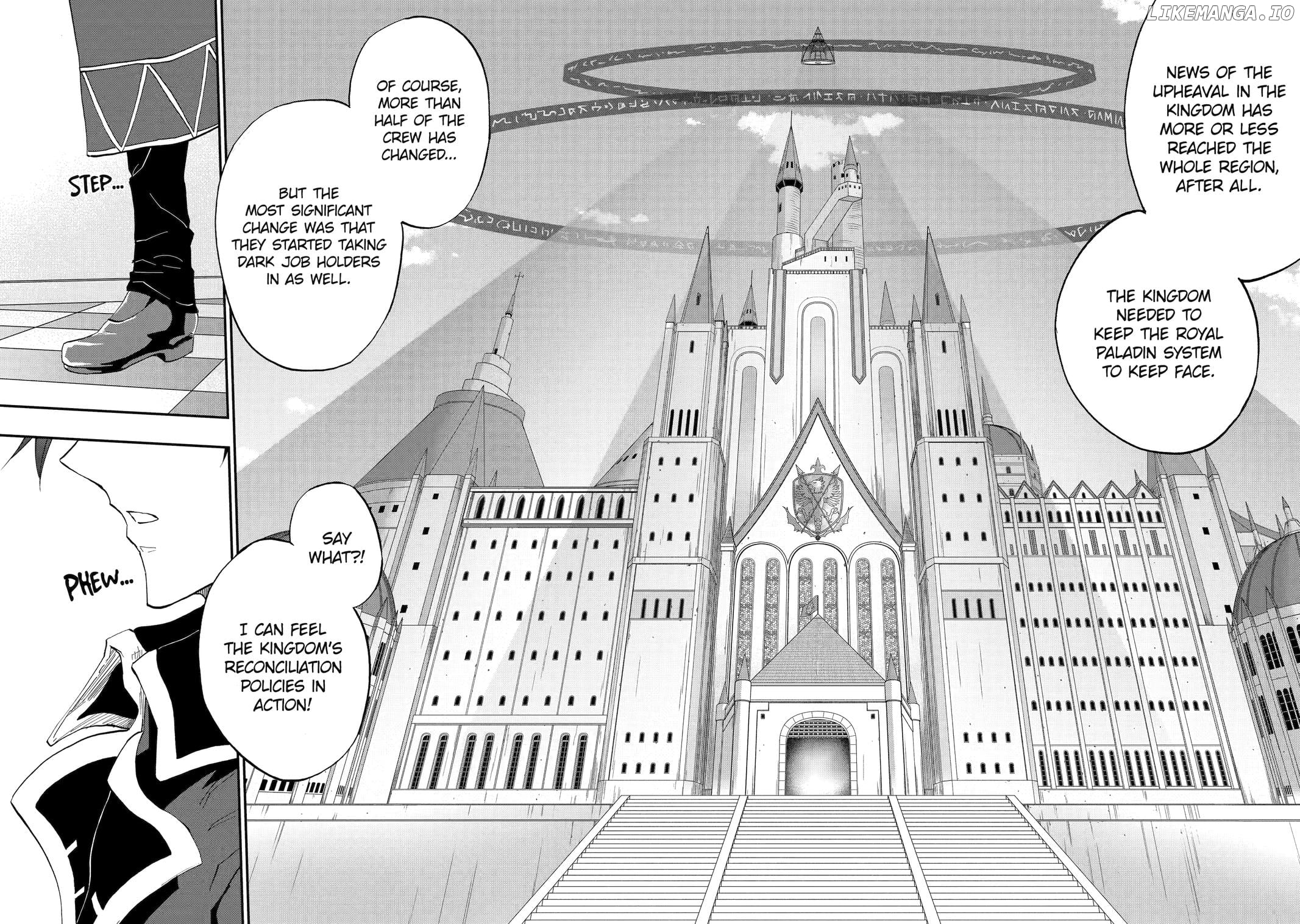 Ankoku Kishino no Ore desu Ga Saikyou no Hijiri Kishi wo Mezashimasu Chapter 75 - page 9