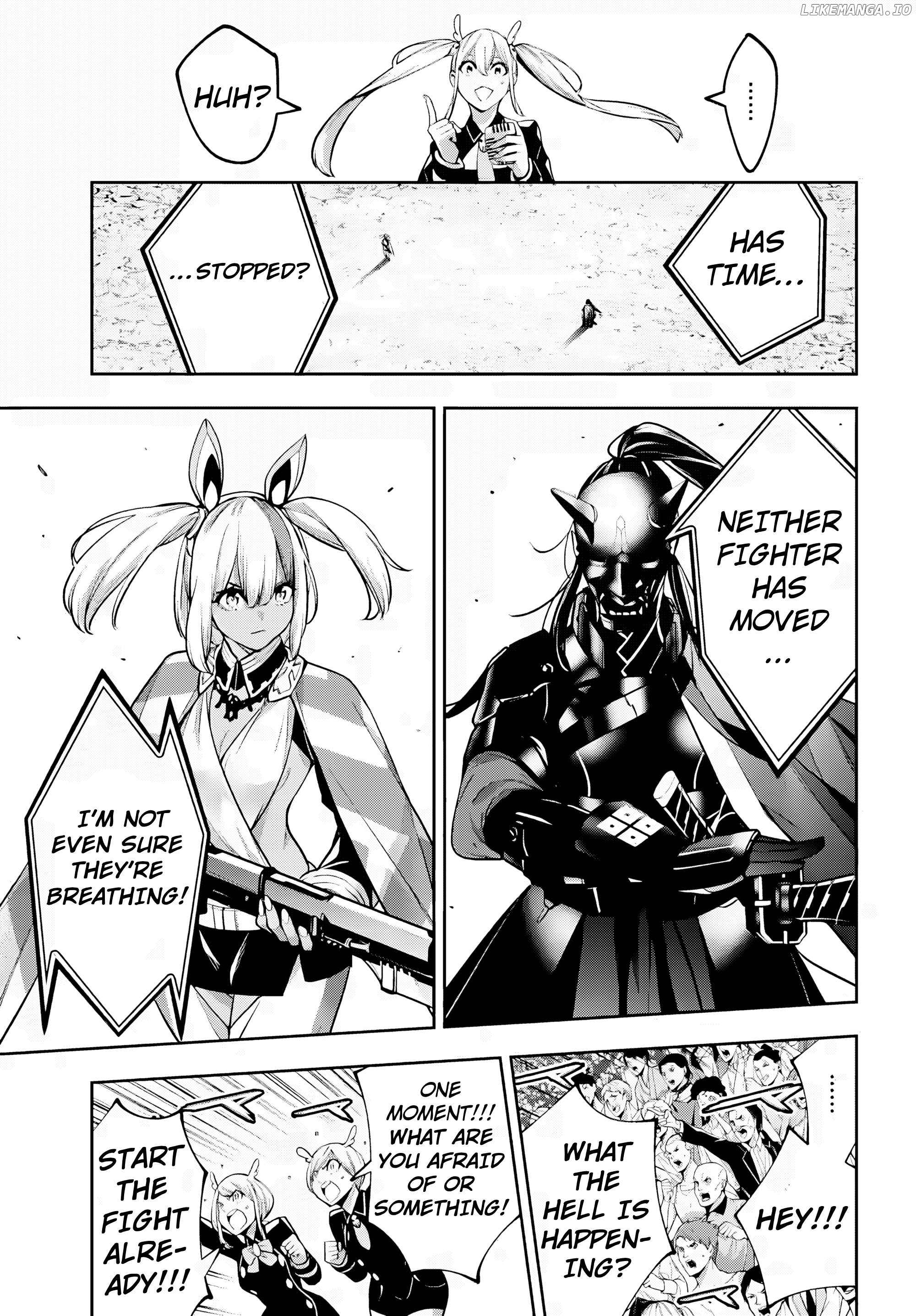 Majo Taisen - The War of Greedy Witches Chapter 51 - page 23