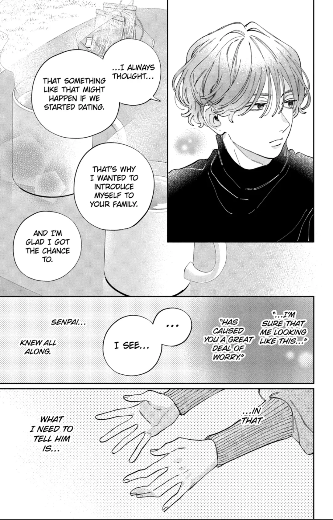 I Won't Fall for Him Just Because of His Face Chapter 43.2 - page 1