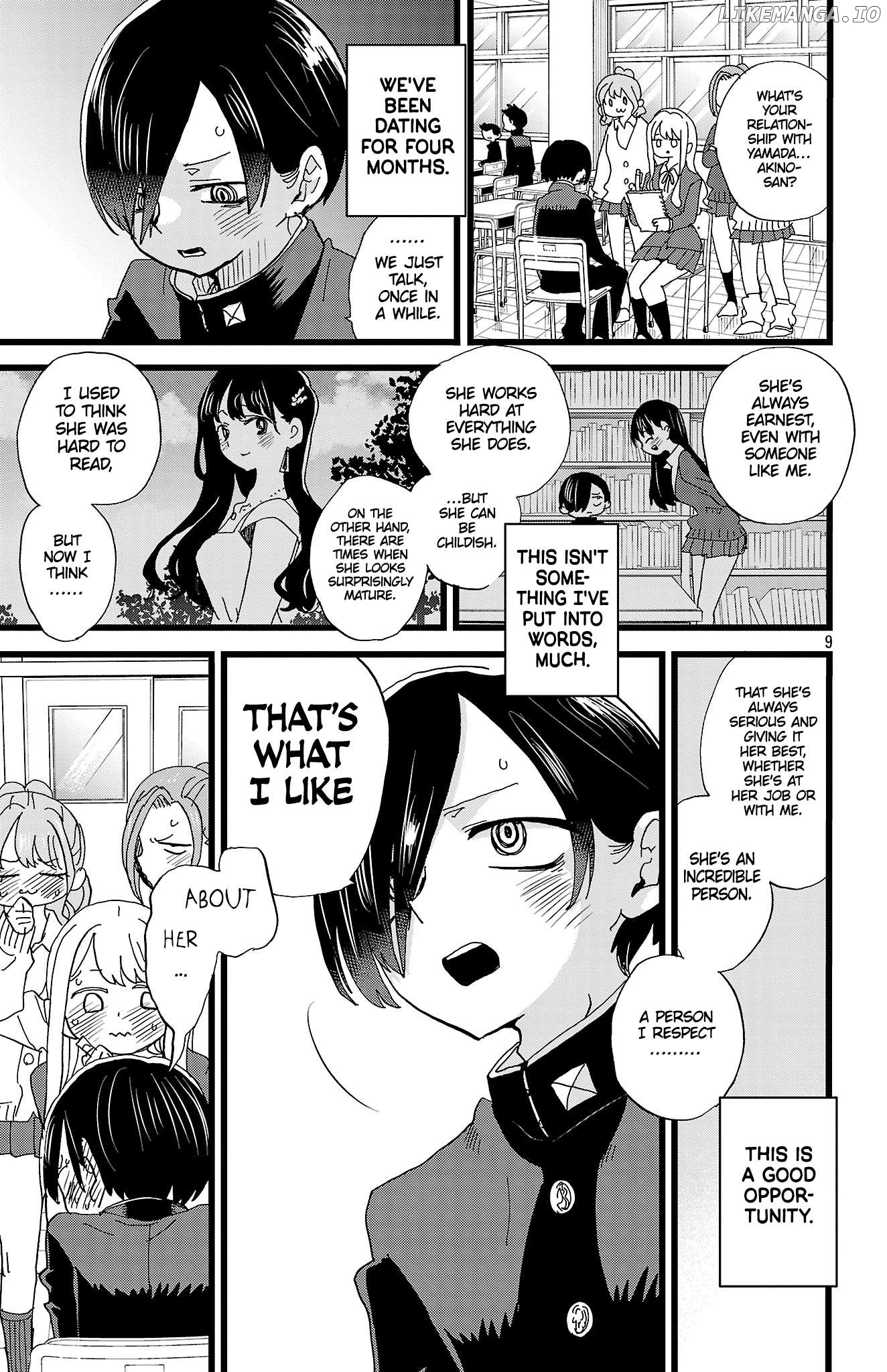 Boku no Kokoro no Yabai yatsu Chapter 162 - page 10