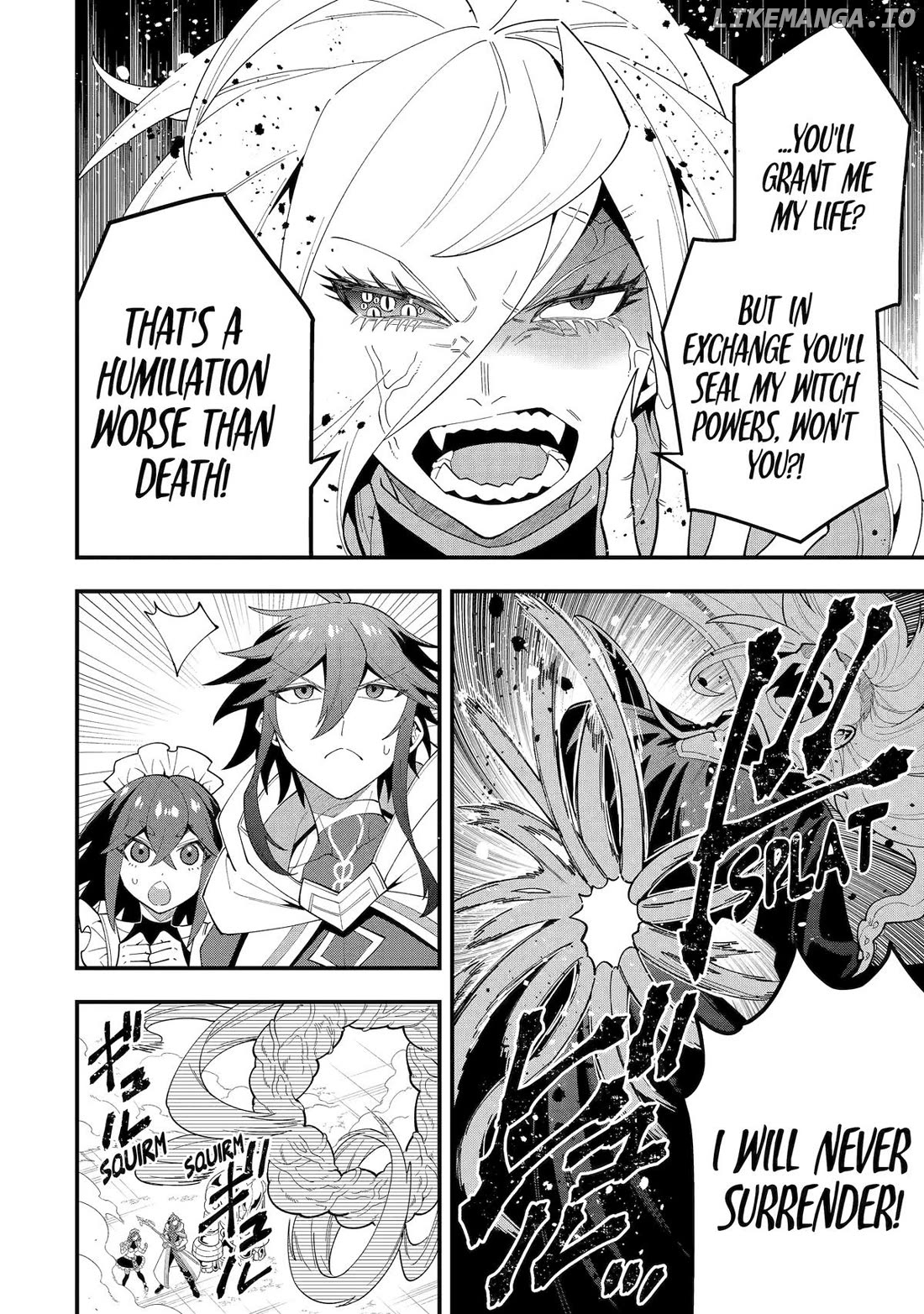 Kouryakuhon o Kushi Suru Saikyou no Mahoutsukai ~< Meirei sa Sero > to wa Iwa Senai Oreryuu Mao Tobatsu Saizen Ruuto ~ Chapter 66 - page 10