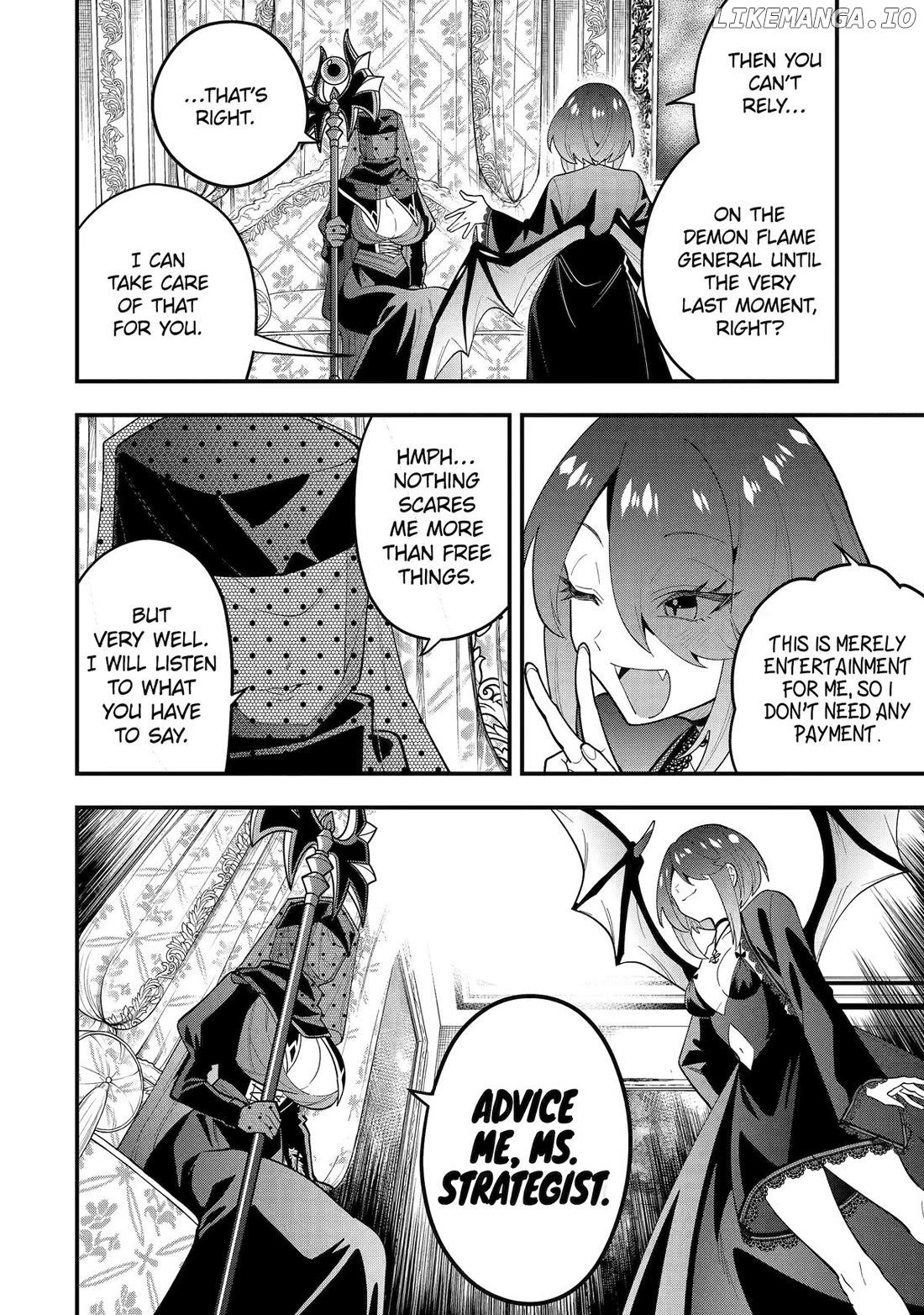 Kouryakuhon o Kushi Suru Saikyou no Mahoutsukai ~< Meirei sa Sero > to wa Iwa Senai Oreryuu Mao Tobatsu Saizen Ruuto ~ Chapter 66 - page 30