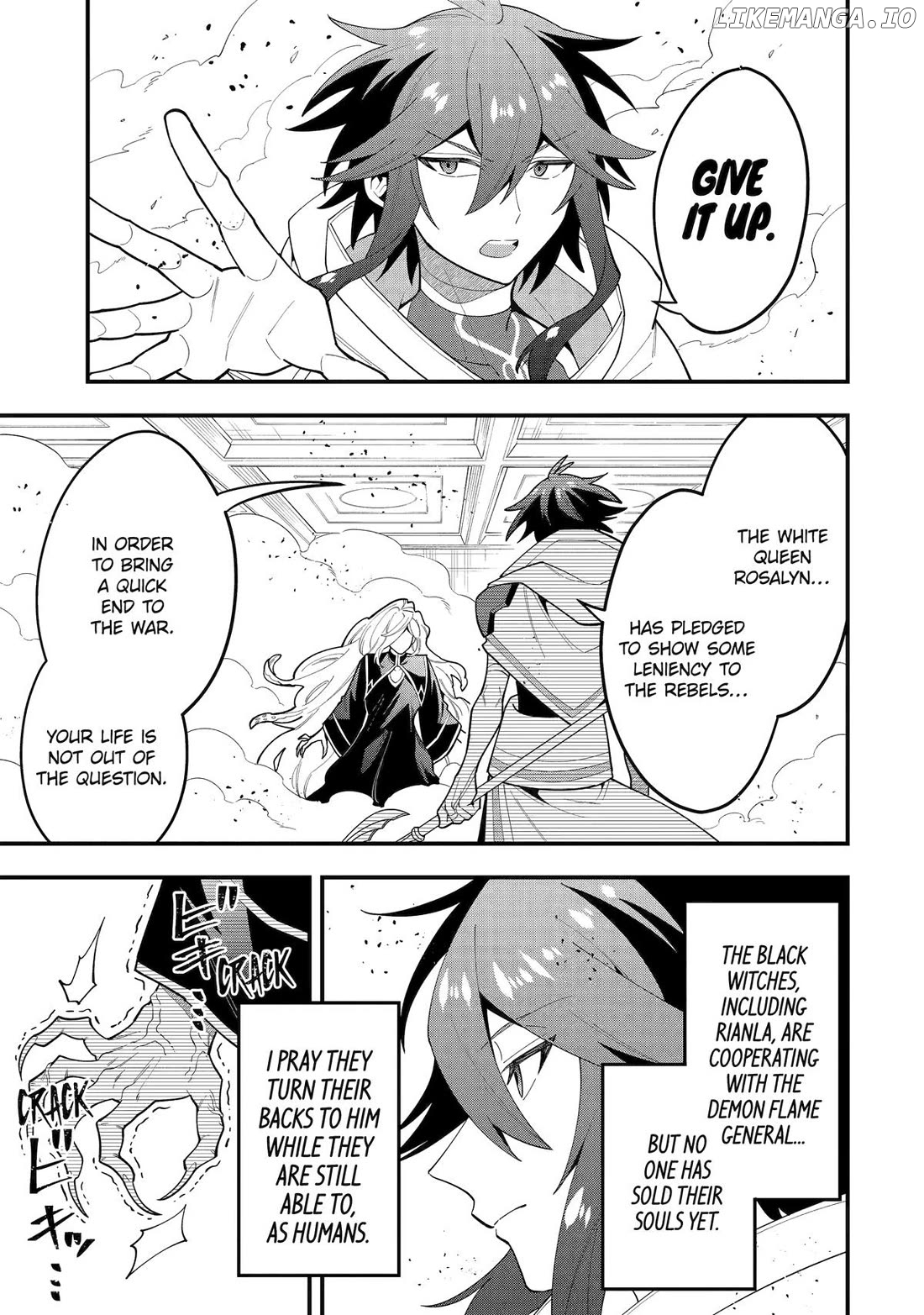 Kouryakuhon o Kushi Suru Saikyou no Mahoutsukai ~< Meirei sa Sero > to wa Iwa Senai Oreryuu Mao Tobatsu Saizen Ruuto ~ Chapter 66 - page 9