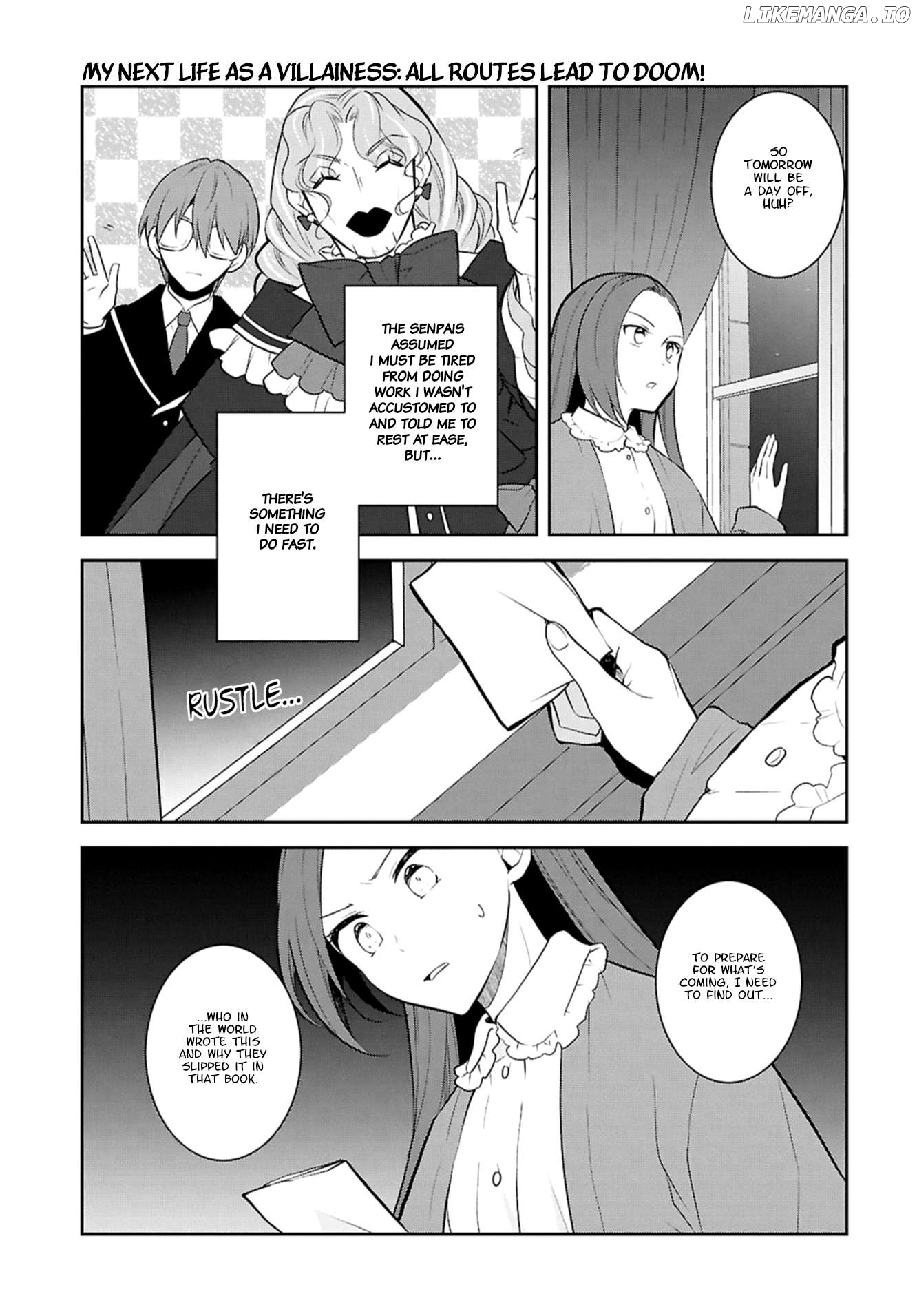 Otome Game no Hametsu Flag Shika Nai Akuyaku Reijou ni Tensei Shite Shimatta... Chapter 74 - page 11