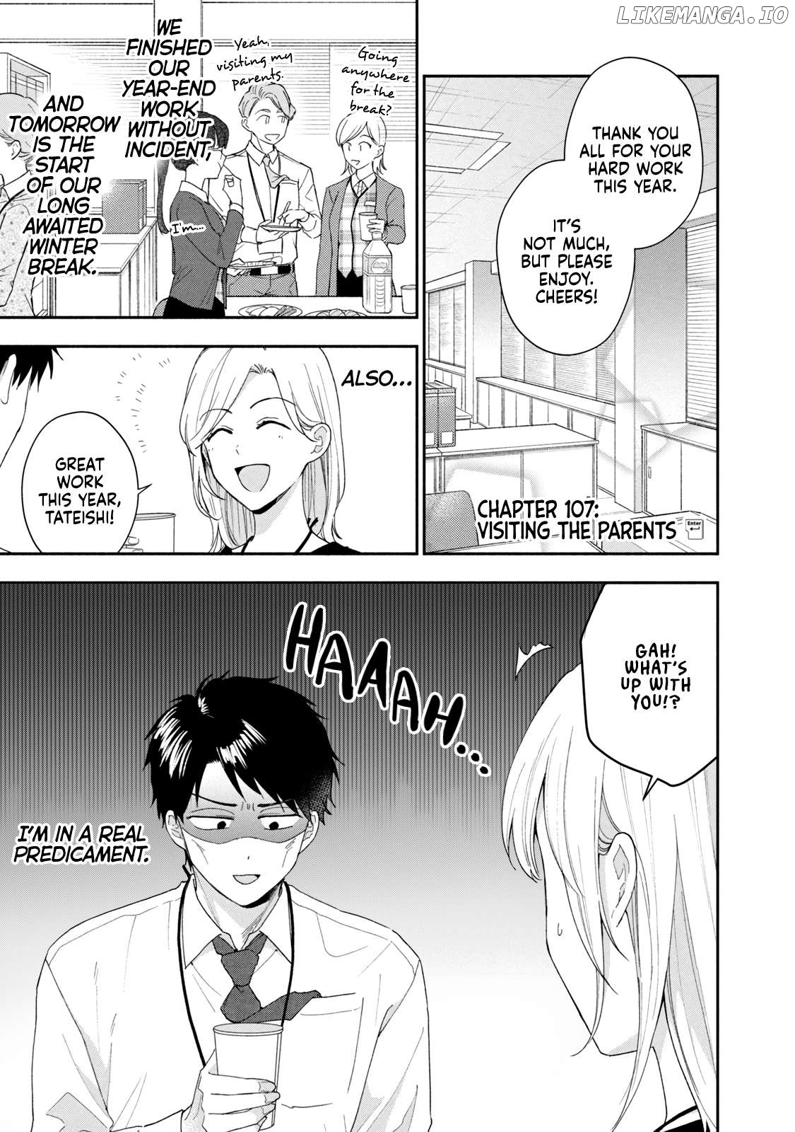 Kono Kaisha Ni Suki Na Hito Ga Imasu Chapter 107 - page 1