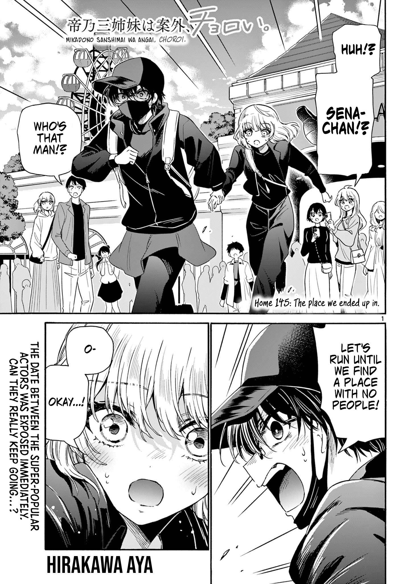 Mikadono Sanshimai Wa Angai, Choroi Chapter 145 - page 1
