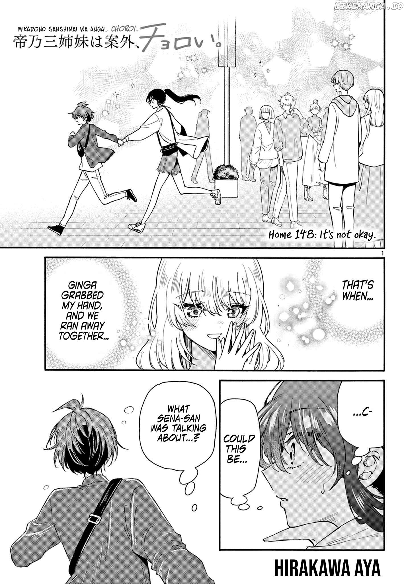 Mikadono Sanshimai Wa Angai, Choroi Chapter 148 - page 1