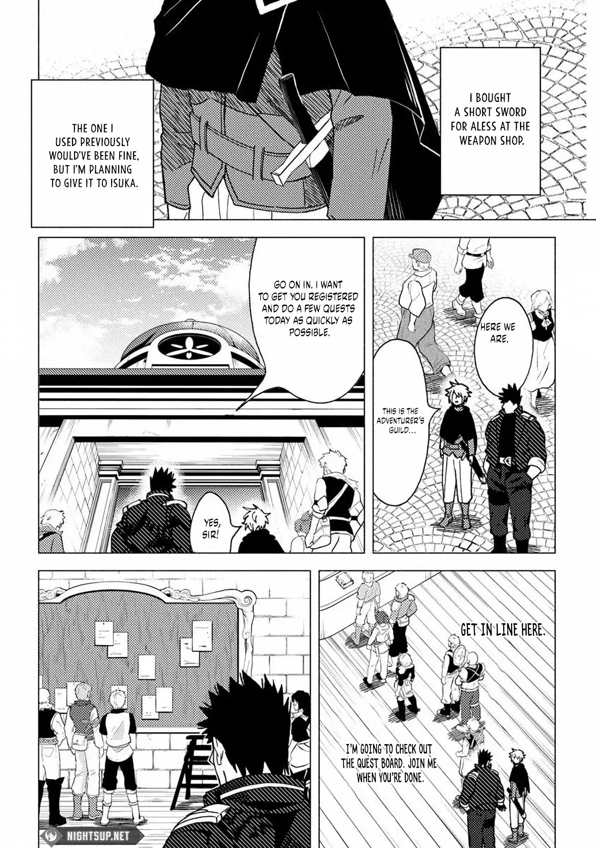 Akuninzura Shita B-Kyuu Boukensha - Shujinkou To Sono Osananajimi-Tachi No Papa Ni Naru Chapter 13.1 - page 9
