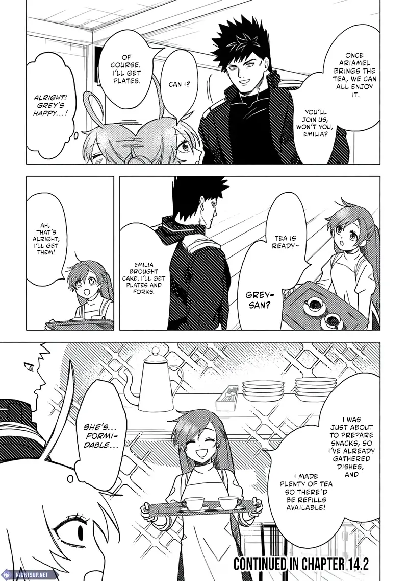 Akuninzura Shita B-Kyuu Boukensha - Shujinkou To Sono Osananajimi-Tachi No Papa Ni Naru Chapter 14.1 - page 12
