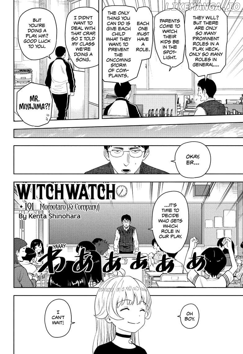 Witch Watch Chapter 191 - page 2