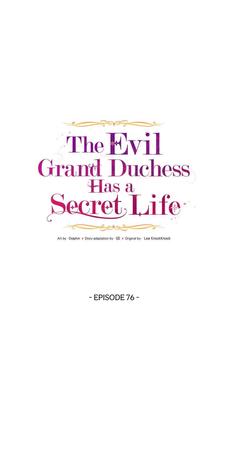 The Evil Grand Duchess Has a Secret Life Chapter 76 - page 16