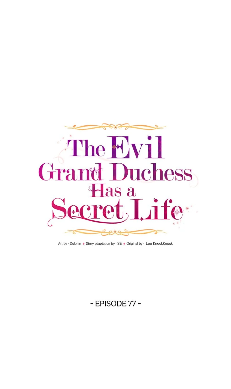 The Evil Grand Duchess Has a Secret Life Chapter 77 - page 22
