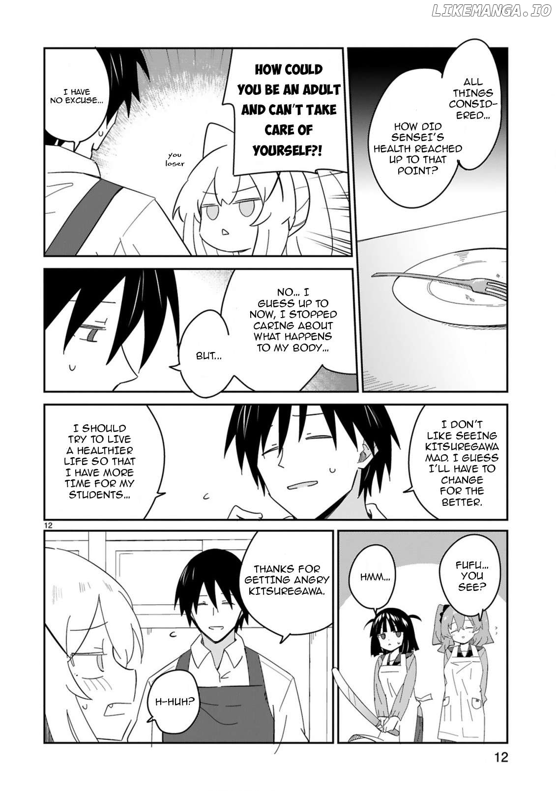 Loooser Loser Loser Loser Sensei Chapter 34 - page 12