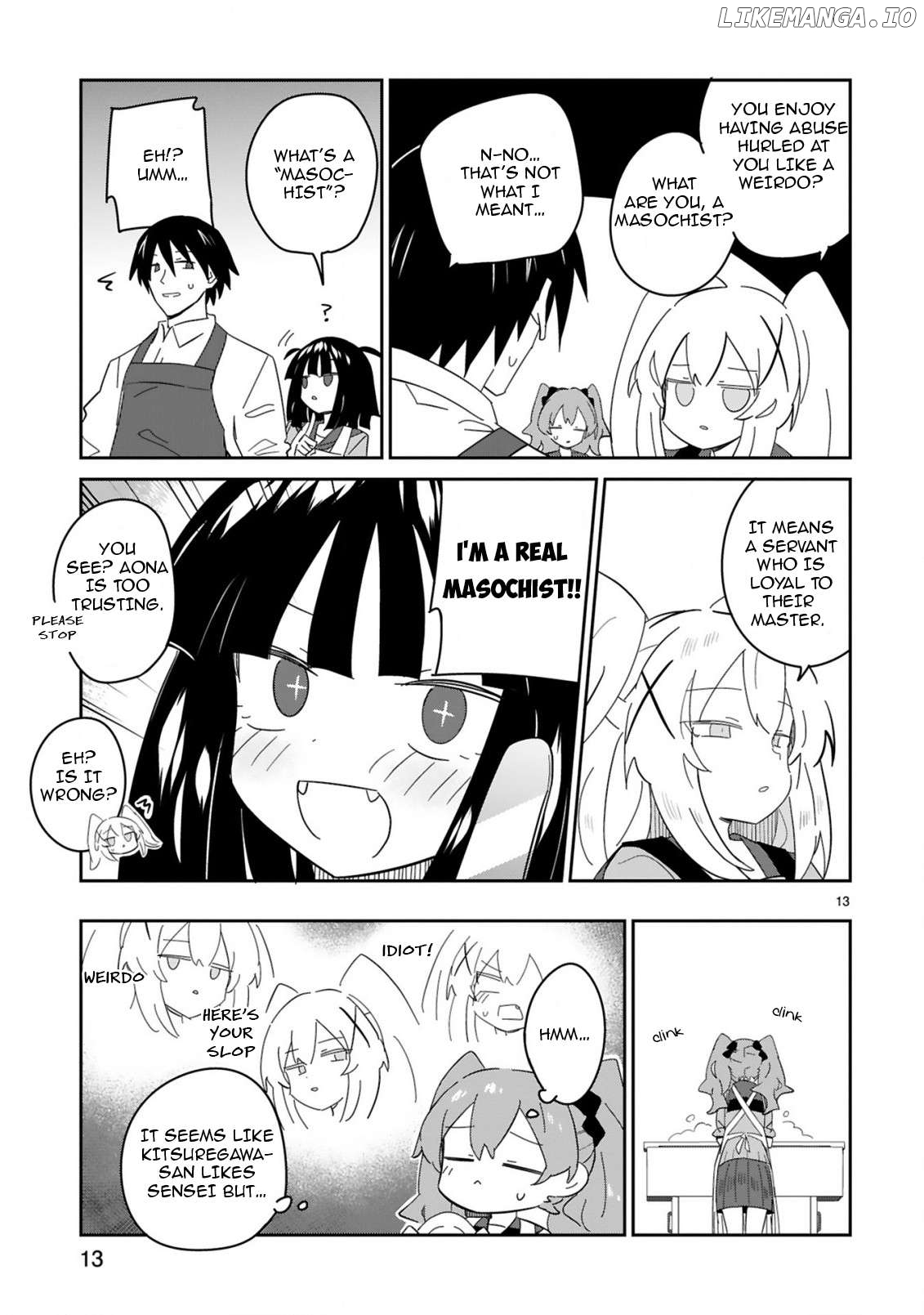 Loooser Loser Loser Loser Sensei Chapter 34 - page 13